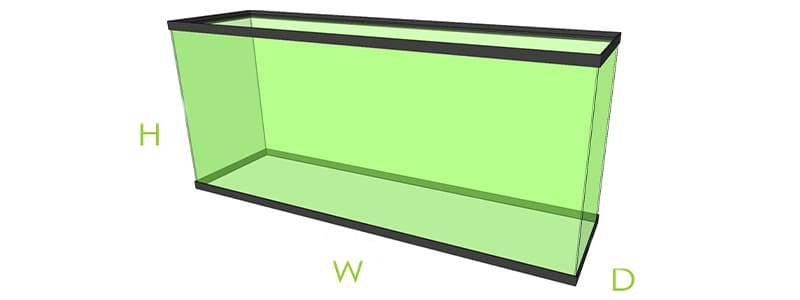 55 Gallon Tank Dimensions