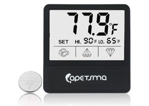 Capetsma T3 Touch Thermometer-Black