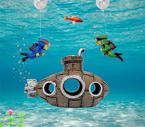 Submarine Floating Ornament